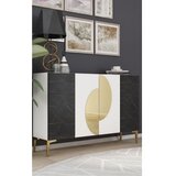 Hanah home komoda afra KM120 white royal marble gold Cene