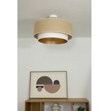  plafonski luster sarta 1xE27/60W/230V, prečnika 45 cm, bela/juta | Eponuda.com