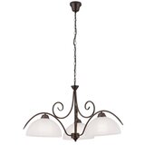 Orion luster na lancu rula 3xE27/40W/230V, prečnik 70 cm, bela/bronza | Eponuda.com