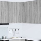 vidaXL viseći ormarić riga sonoma hrast i bijela 57 x 57 x 100 cm | shoptok.hr