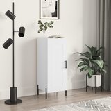 vidaXL Komoda bijela 34 5 x 34 x 90 cm od konstruiranog drva Cijene
