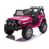 Avto na akumulator Jeep BEAST 4x4 - roza | Shoptok.si