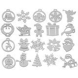 Ruhhy drvene božićne kuglice 9 cm, bijele, 20 kom | shoptok.hr