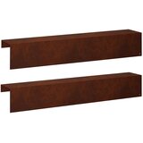 Profil za rubove vrta 2 kom. 100 x 20 x 15 cm Otporni čelik Rđa | shoptok.hr