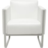 MID.YOU Fotelj Aruba, Bela | Shoptok.si