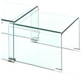 Tomasucci Steklene mizice v kompletu 2 ks 44.5x49 cm Cristal – | Shoptok.si
