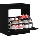 The Living Store Omarica za čevlje črna 60x42x69 cm inženirski les - Omarica Za Čevlje, (21836845) | Shoptok.si