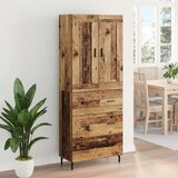  Highboard 2 kom. Staro drvo 69,5 x 34 x 180 cm | shoptok.hr