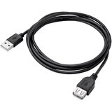 Akyga USB kabel USB-A vtič\, USB-A vtičnica 1.80 m črna AK-USB-07, (20578059) | Shoptok.si