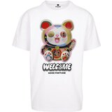 Mister Tee Welcome Cat Heavy Oversize T-shirt White | Shoptok.si