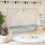 Okvir za dječji krevet 90 x 200 cm od masivne borovine | shoptok.hr