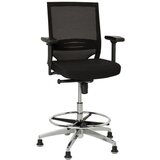 MID.YOU Vrtljiv Stol Top Work 77, Črna | Shoptok.si