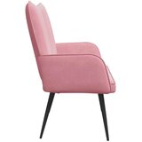 Kauč za dvoje Ružičasta 115 x 61 x 87 cm Baršun | shoptok.hr