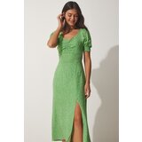 Happiness İstanbul Dress - Green - Wrapover cene