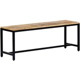 vidaXL Jedilna klop 120 cm trden robusten mangov les | Shoptok.si