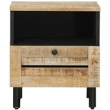  Noćni ormarić Prirodna 40 x 33 x 46 cm Čvrsto drvo manga - 1 | shoptok.hr