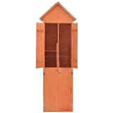 vidaXL vrtna kućica za pohranu 71 x 60 x 213 cm drvena Cijene