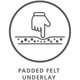 Shumee Pocket Klappbares Tisch-Bügelbrett grau | shoptok.hr