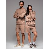 Ombre UNISEX sweatshirt + shorts set for couples | shoptok.hr