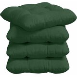  Jastučići za sjedenje 4 pcs Tamnozelena 45 x 45 cm | Eponuda.ba