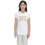 Leone 1947 Majice s kratkimi rokavi Girl T-Shirt Short Sleeves Shiny Bela | Shoptok.si