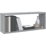  Kockaste zidne police 2 kom hrast sonoma 60 x 15 x 23 cm drvene | shoptok.hr