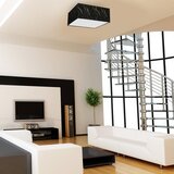  plafonsko svetlo senso 2xE27/60W/230V crno | Eponuda.com