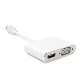 adapter type c na hdmi + vga JWD-T6