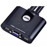 Gembird KVM stikalo 2:1 mini VGA/USB s kabli CS22U CS22U-A7 | Shoptok.si