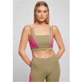 UC Ladies Women's bra Color Block khaki/light purple/magimango Cene