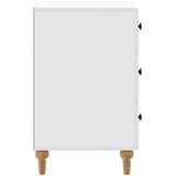 Noćni ormar Bijela 43x 41 x 66,5 cm Konstruirano drvo | Shoptok.si
