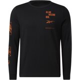 Reebok Majica 'All Are Welcome Here' oranžna / črna | Shoptok.si