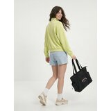 Sinsay Pamučna half-zip dukserica s vezenim natpisom | shoptok.hr