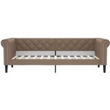  Dnevni krevet boja cappuccina 80 x 200 cm od umjetne kože | Eponuda.com