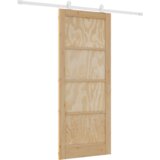 vidaXL drsna vrata s kompletom opreme 'ORKDAL'iz trdnega borovega lesa, notranja vrata 'ORKDAL'83x202x4 cm iz trdnega borovega lesa | Shoptok.si