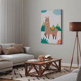 Artgeist Slika Na Platnu Unusual Llama | Shoptok.si