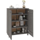 Ormarić za cipele HAMAR svjetlosivi 85x40x108 cm od borovine | Eponuda.ba