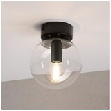  Plafonsko svetlo ELIAS 1xE14/5W/230V prečnik 13 cm crna/prozirna Cene