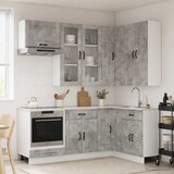  Kuhinjska jedinica KALMAR 8 kom. Betonska siva | shoptok.hr