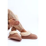 Boto Women's Slippers With Faux Fur Beige Lanoze | Shoptok.si