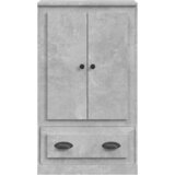  Visoka komoda siva betona 60x35,5x103,5 cm konstruiranog drva | Eponuda.com