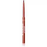 Makeup Revolution IRL Filter kremasti svinčnik za ustnice z mat učinkom odtenek Burnt Cinnamon 0,18 g