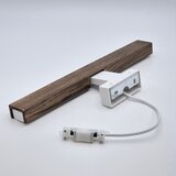  Brilagi- LED osvetljenje za kupatilsko ogledalo WOODY MIRROR LED/8W/230V IP44 hrast/bela | Eponuda.com