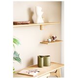 House Nordic Polica iz masivnega hrasta v svetli naravni barvi 42,5 cm Calcata – | Shoptok.si