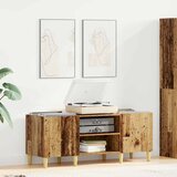 vidaXL Omara za plošče Star les 121 x 38 x 48 cm Konstruiran les Cene