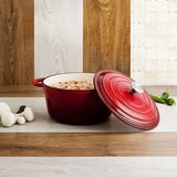  Duboka tava s poklopcem Bidasoa Fierro Crvena Ø 28 cm 6 L (2 kom.) | shoptok.hr