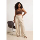 Trendyol Ženske pantalone TBBSS26AR00021, Bež Cene