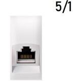 Aling Priključnica beli PP kompjuterska E-1M RJ45 CAt6 74223.0 5/1 EXPERIENCE | Eponuda.com