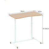 Costway Nastavljiva računalniška miza Ravna miza 95 x 52 cm, (5000399693) | Shoptok.si