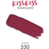 Guerlain KissKiss Tender Matte dugotrajni ruž za usne s mat efektom nijansa 530 Dreamy Rose 3.5 g | shoptok.hr